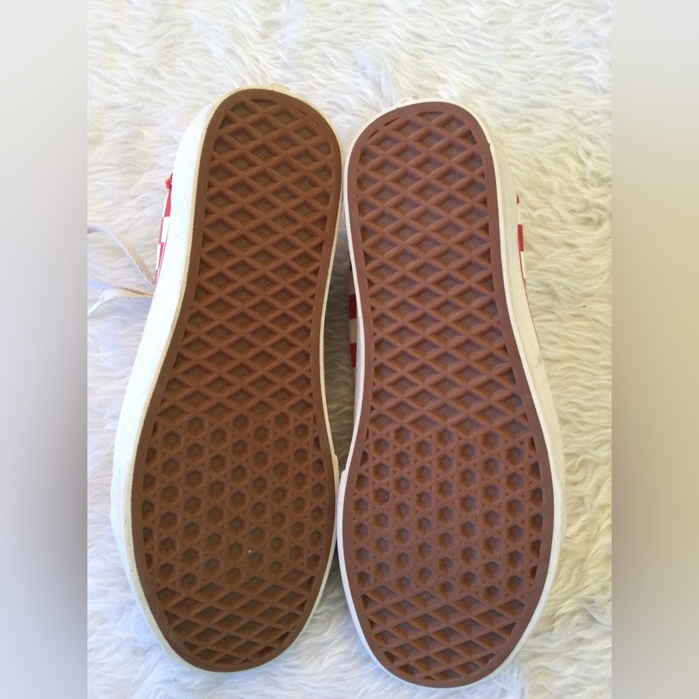Vans Old Skool Checkerboard Racing Red - Picture 2 of 7